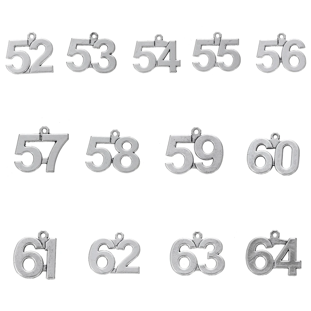 Skyrim 20pcs 52-64 Small Number Pendant Birthday Charm Sliver Painted Jewelry Making 52 53 54 55 56 57 58 59 60 61 62 63 64
Skyrim 20pcs 52-64 Small Number Pendant Birthday Charm Sliver Painted Jewelry Making 52 53 54 55 56 57 58 59 60 61 62 63 64