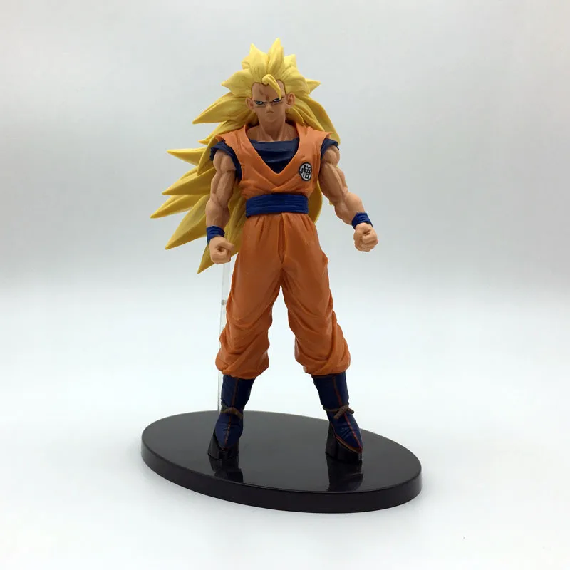 Dragon Ball Z Zero Goku Super SaiYan 3 Wave Standing Ver. PVC Action Figure DBZ Chocolate Brush Saiyan Blood Collection 18cm
Dragon Ball Z Zero Goku Super SaiYan 3 Wave Standing Ver. PVC Action Figure DBZ Chocolate Brush Saiyan Blood Collection 18cm