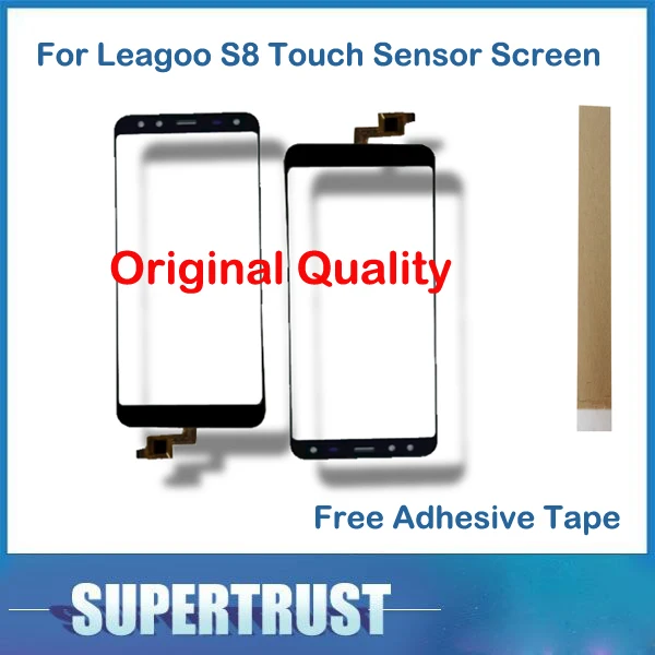 Original Quality For Leagoo S8 Touch Screen Digitizer Front Glass Lens Sensor Black color With tape
Original Quality For Leagoo S8 Touch Screen Digitizer Front Glass Lens Sensor Black color With tape