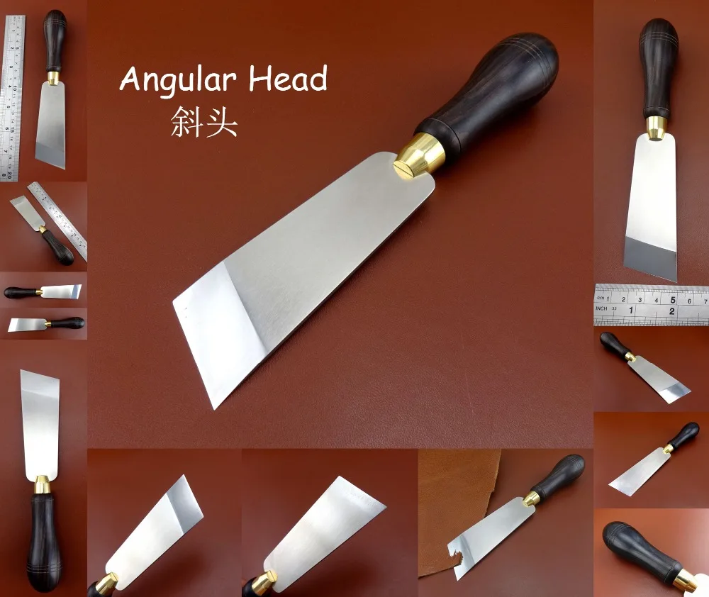 1pc Leather Craft Swiss Steel All Purpose Oblique Angular Skiving Paring Knife Cutter Tool - Sewing Stitching Carving Stamping
1pc Leather Craft Swiss Steel All Purpose Oblique Angular Skiving Paring Knife Cutter Tool - Sewing Stitching Carving Stamping