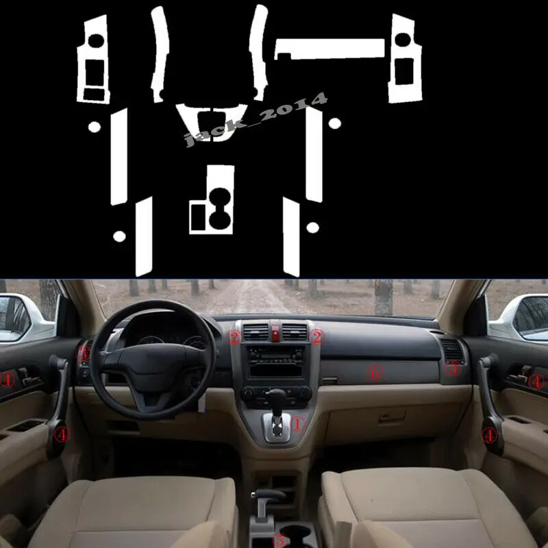 Glossy Carbon Fiber Sticker Interior Vinyl Decal Trim For HONDA CR-V 2007 2008 2009 2010 2011
Glossy Carbon Fiber Sticker Interior Vinyl Decal Trim For HONDA CR-V 2007 2008 2009 2010 2011