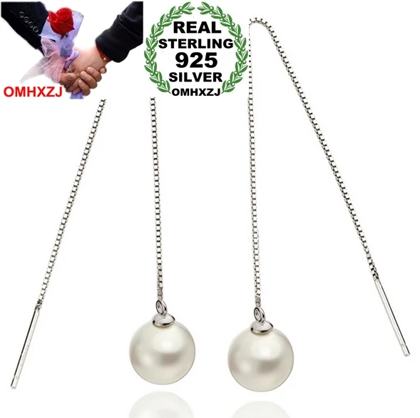 OMHXZJ WHOLESALE Nanyang deep sea more than 10 years big shell refined seashells pearls 925 Sterling Silver long Earrings YS67
OMHXZJ WHOLESALE Nanyang deep sea more than 10 years big shell refined seashells pearls 925 Sterling Silver long Earrings YS67