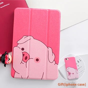 Pink Pig Protective Shell Magnetic Folding Folio Case For iPadPro9.7" 10.5 12.9 Air Air2 Mini 1234 Tablet Cover for New iPad 
Pink Pig Protective Shell Magnetic Folding Folio Case For iPadPro9.7" 10.5 12.9 Air Air2 Mini 1234 Tablet Cover for New iPad