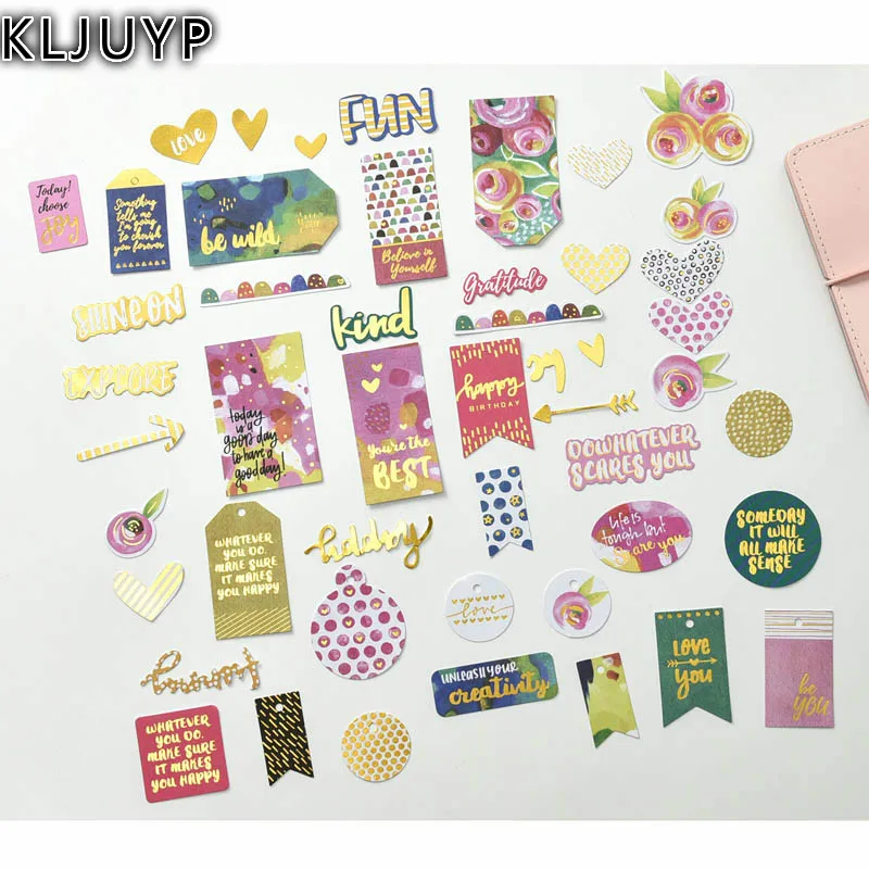KLJUYP 50pcs Love With You Cardstock Die Cuts for Scrapbooking Happy Planner/Card Making/Journaling Project
KLJUYP 50pcs Love With You Cardstock Die Cuts for Scrapbooking Happy Planner/Card Making/Journaling Project