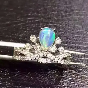 100% Fidelity Natural opal Rings s925 sterling silver Natural 5*7mm color gemstone crown rings fashion fine Jewelry for women
100% Fidelity Natural opal Rings s925 sterling silver Natural 5*7mm color gemstone crown rings fashion fine Jewelry for women