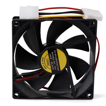 12V 4-Pin 90mm Cooler Computer PC CPU Silent Cooling Fan Case Quiet Cooler Fan 90x90x25mm
12V 4-Pin 90mm Cooler Computer PC CPU Silent Cooling Fan Case Quiet Cooler Fan 90x90x25mm
