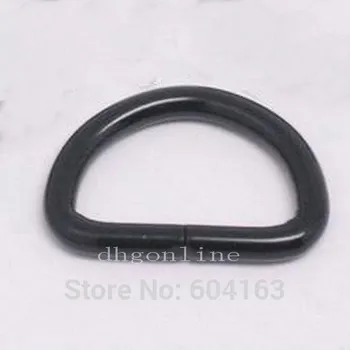 100 Pcs 1" 25mm Nickle Black Non Welded D Dee Ring For Ribbon Nylon Belt Webbing D Buckles Bag Wholesale
100 Pcs 1" 25mm Nickle Black Non Welded D Dee Ring For Ribbon Nylon Belt Webbing D Buckles Bag Wholesale