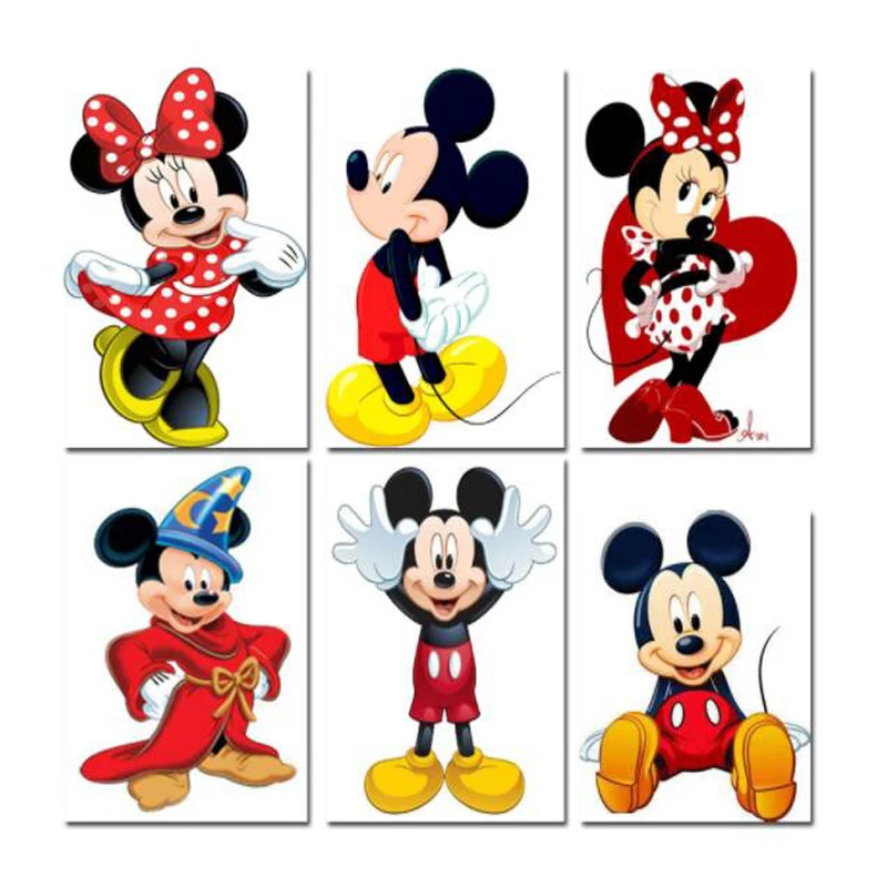 5D Diamond Painting Cross Stitch Mickey Mouse Mosaic Kit Diamonds Embroidery Square/Round Drill Handcraft Home Decor Craft Art
5D Diamond Painting Cross Stitch Mickey Mouse Mosaic Kit Diamonds Embroidery Square/Round Drill Handcraft Home Decor Craft Art