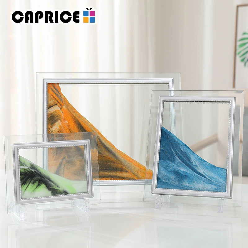 Moving Sand Picture Frame Liquid Landscape Painting Glass Photo Desk Ornaments Home Decoration Accessories Home Decor SLH
Moving Sand Picture Frame Liquid Landscape Painting Glass Photo Desk Ornaments Home Decoration Accessories Home Decor SLH