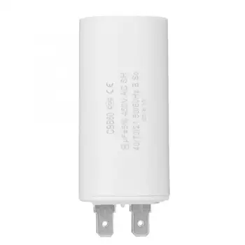CBB60 450V 8uF Motor Starting Capacitor Microfarad Capacitor Spade Terminals for Motor Starting Stable ZNo Toxic Leakage
CBB60 450V 8uF Motor Starting Capacitor Microfarad Capacitor Spade Terminals for Motor Starting Stable ZNo Toxic Leakage