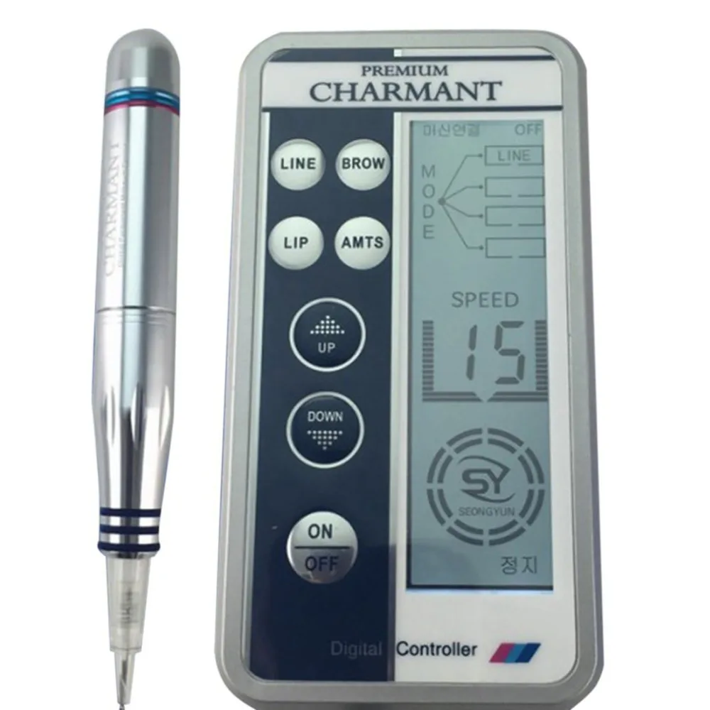 Korean Professional Embroidery Eyebrow Charmant Tattoo Machine Pen For MTS Semi-permanent Makeup Microblading Liner Shader
Korean Professional Embroidery Eyebrow Charmant Tattoo Machine Pen For MTS Semi-permanent Makeup Microblading Liner Shader