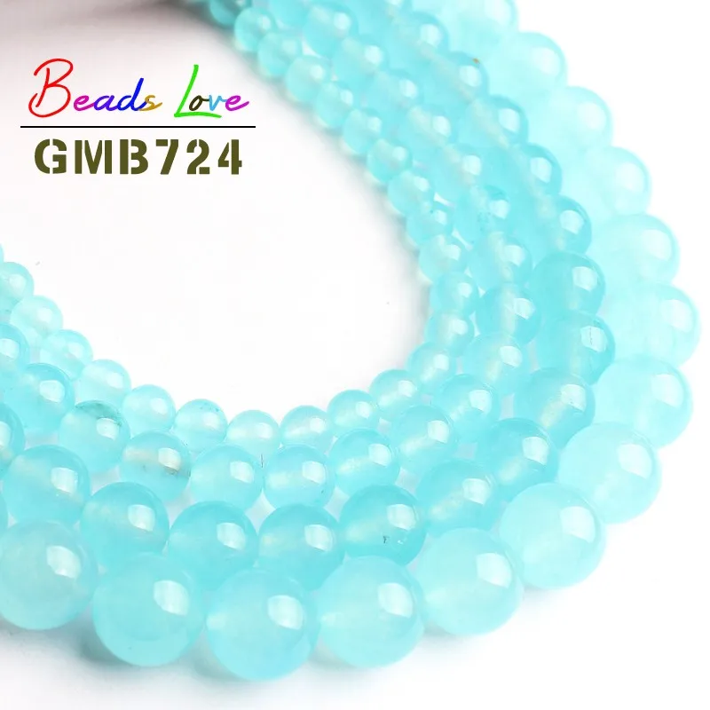 Wholesale A+ Blue Sky Chalcedony Round Loose Beads for Jewelry Making 6 8 10 12mm Natural Stone Bead Diy Bracelet Necklace 15''
Wholesale A+ Blue Sky Chalcedony Round Loose Beads for Jewelry Making 6 8 10 12mm Natural Stone Bead Diy Bracelet Necklace 15''