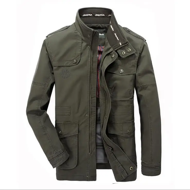 The new 2017 men jacket leisure men's jackets Plus size M-7XL Many pockets coat man
The new 2017 men jacket leisure men's jackets Plus size M-7XL Many pockets coat man