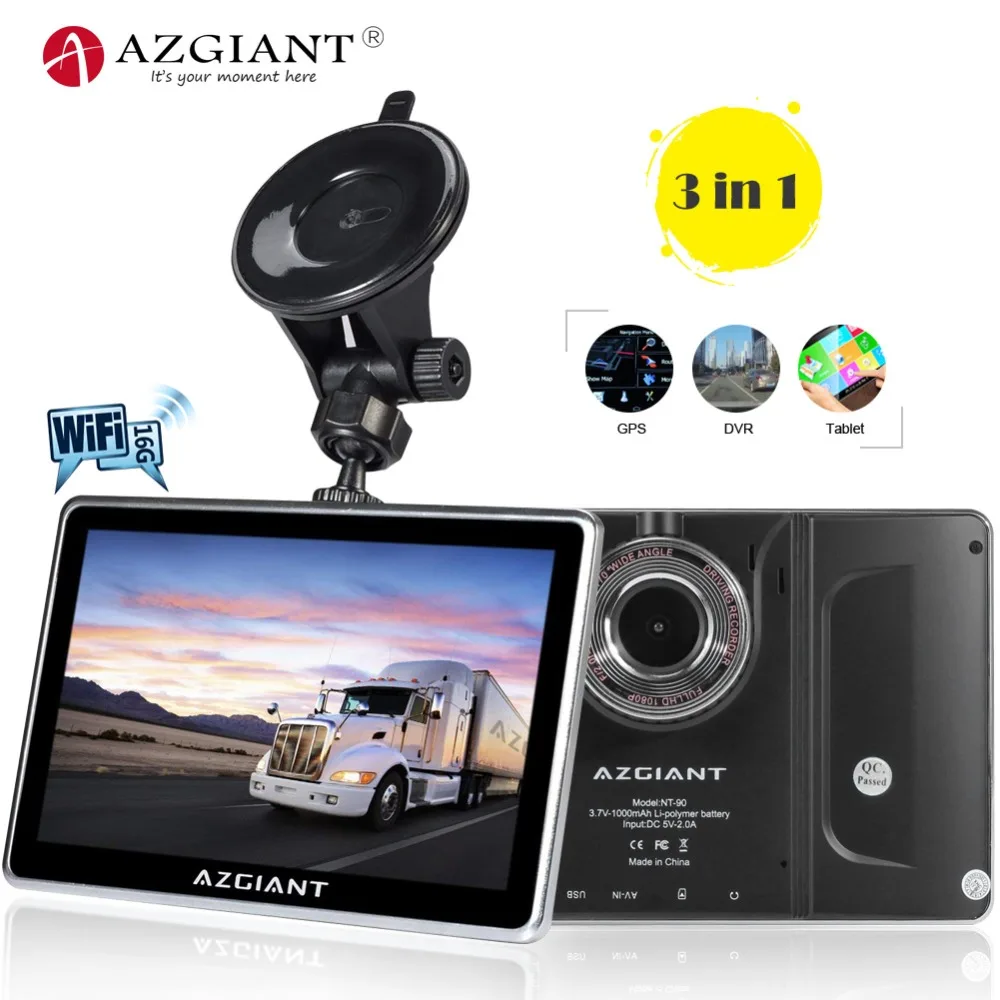 AZGIANT 7Inch HD Touch Screen Car GPS Navigation Track Connecting to Network Via Wifi Music APP Video FM Support Screen Lock
AZGIANT 7Inch HD Touch Screen Car GPS Navigation Track Connecting to Network Via Wifi Music APP Video FM Support Screen Lock