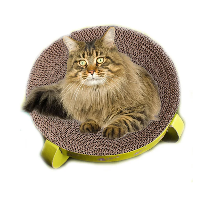 Pet Cat Toys Round Turbo Scratcher Board Corrugated Paper Pet Toy Strong Cat Scratch Amusement Plate Sleeping Nest PT0138
Pet Cat Toys Round Turbo Scratcher Board Corrugated Paper Pet Toy Strong Cat Scratch Amusement Plate Sleeping Nest PT0138