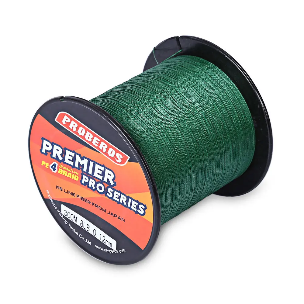 PRO BEROS 300M PE Braided Fishing Line 4 Strands 6LBS To 80LBS Multifilament Fishing Line Angling Accessories
PRO BEROS 300M PE Braided Fishing Line 4 Strands 6LBS To 80LBS Multifilament Fishing Line Angling Accessories