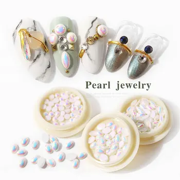 1 Box AB Pearl Nail Art Decorations Heart Waterdrop Oval 3D Flatback Gradient Mermaid Pearls Jewelry Charm Manicure Accessories
1 Box AB Pearl Nail Art Decorations Heart Waterdrop Oval 3D Flatback Gradient Mermaid Pearls Jewelry Charm Manicure Accessories