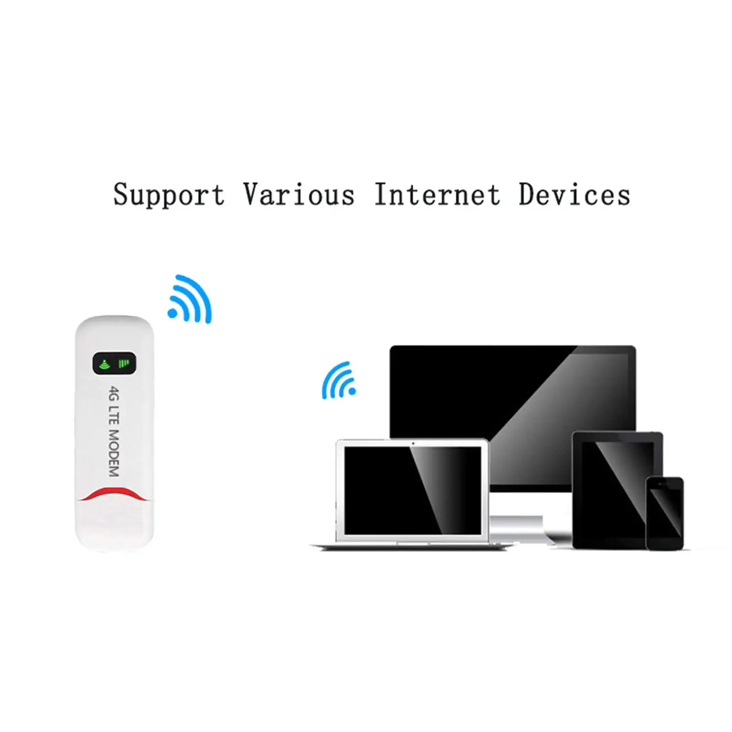 4G LTE USB WIFI Router Wireless WIFI-Mobile Router Portable WIFI 4G Fast Speed WiFi Connection Device