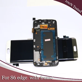 Compatible for SAMSUNG Galaxy S6 edge LCD Display G925 G925I G925F Touch Screen Digitizer with Frame+tools
Compatible for SAMSUNG Galaxy S6 edge LCD Display G925 G925I G925F Touch Screen Digitizer with Frame+tools