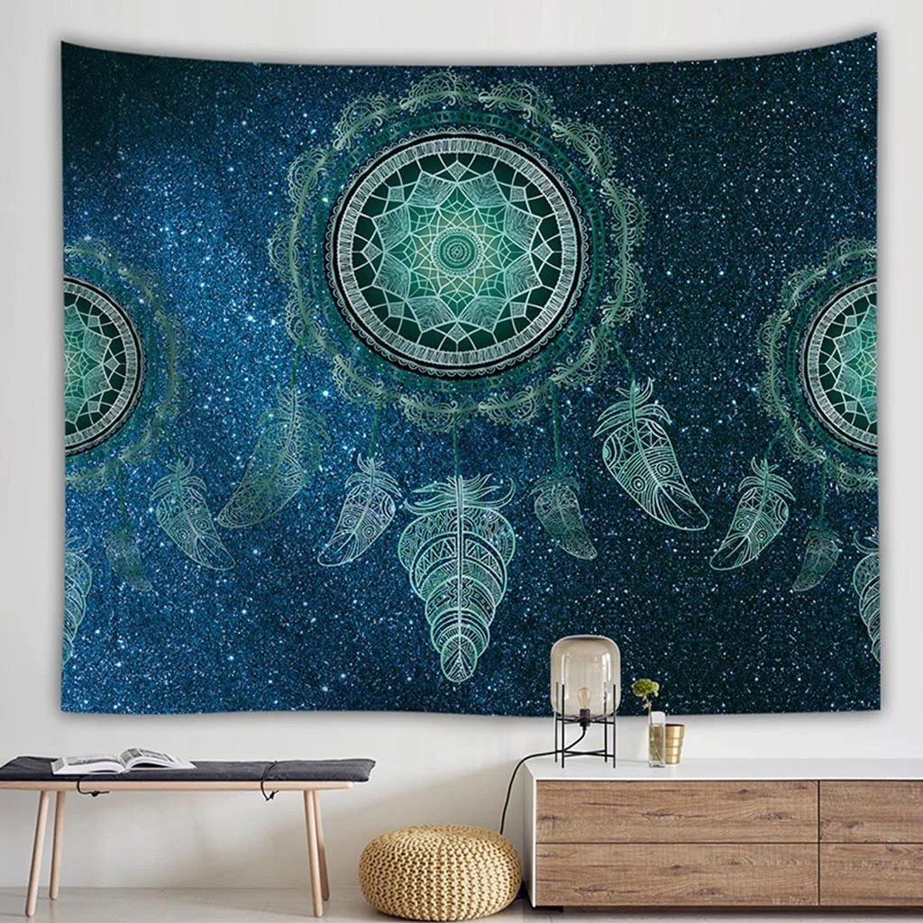 2018 New Tapestry Wall Hanging Black White Mandala Indian Dream Catcher Decor Cotton Boho #NN0221
2018 New Tapestry Wall Hanging Black White Mandala Indian Dream Catcher Decor Cotton Boho #NN0221