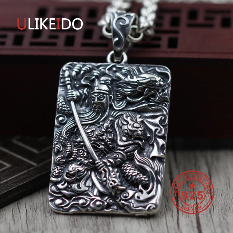 Pure 925 Sterling Silver Jewelry Charms Punk Pendants for Men And Women Thai Silver Necklace Chain Fine Gift 1544
Pure 925 Sterling Silver Jewelry Charms Punk Pendants for Men And Women Thai Silver Necklace Chain Fine Gift 1544