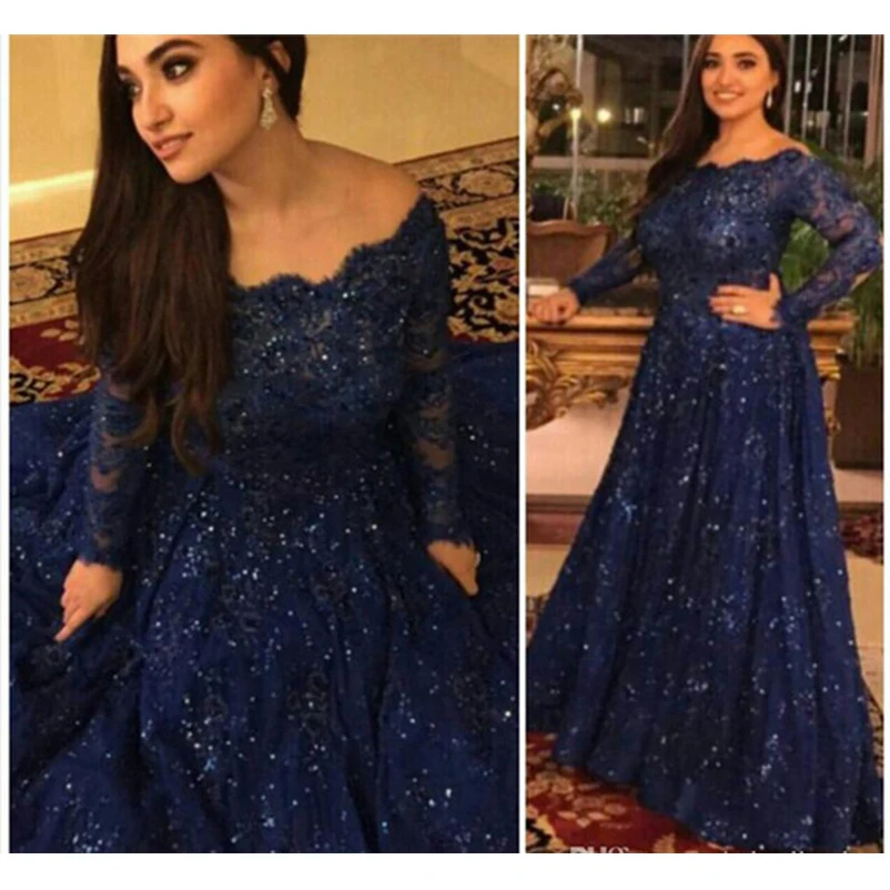 Dark Navy Plus Size Mother Of The Bride Dresses 2018 Long Sleeves Bateau Sequined Lace A Line Long Formal Dinner Guest Gown
Dark Navy Plus Size Mother Of The Bride Dresses 2018 Long Sleeves Bateau Sequined Lace A Line Long Formal Dinner Guest Gown