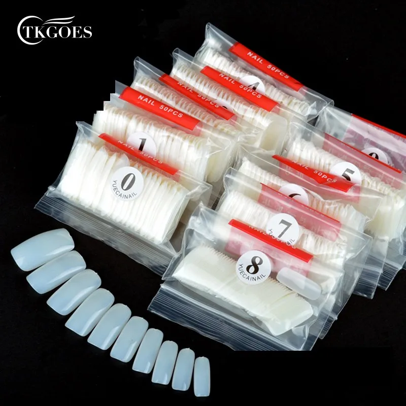 TKGOES 500pcs/pack Acrylic Nails Natural French Nail tips Acrylic nail art tips full cover Acrylic False Nails UV Gel Finger
TKGOES 500pcs/pack Acrylic Nails Natural French Nail tips Acrylic nail art tips full cover Acrylic False Nails UV Gel Finger