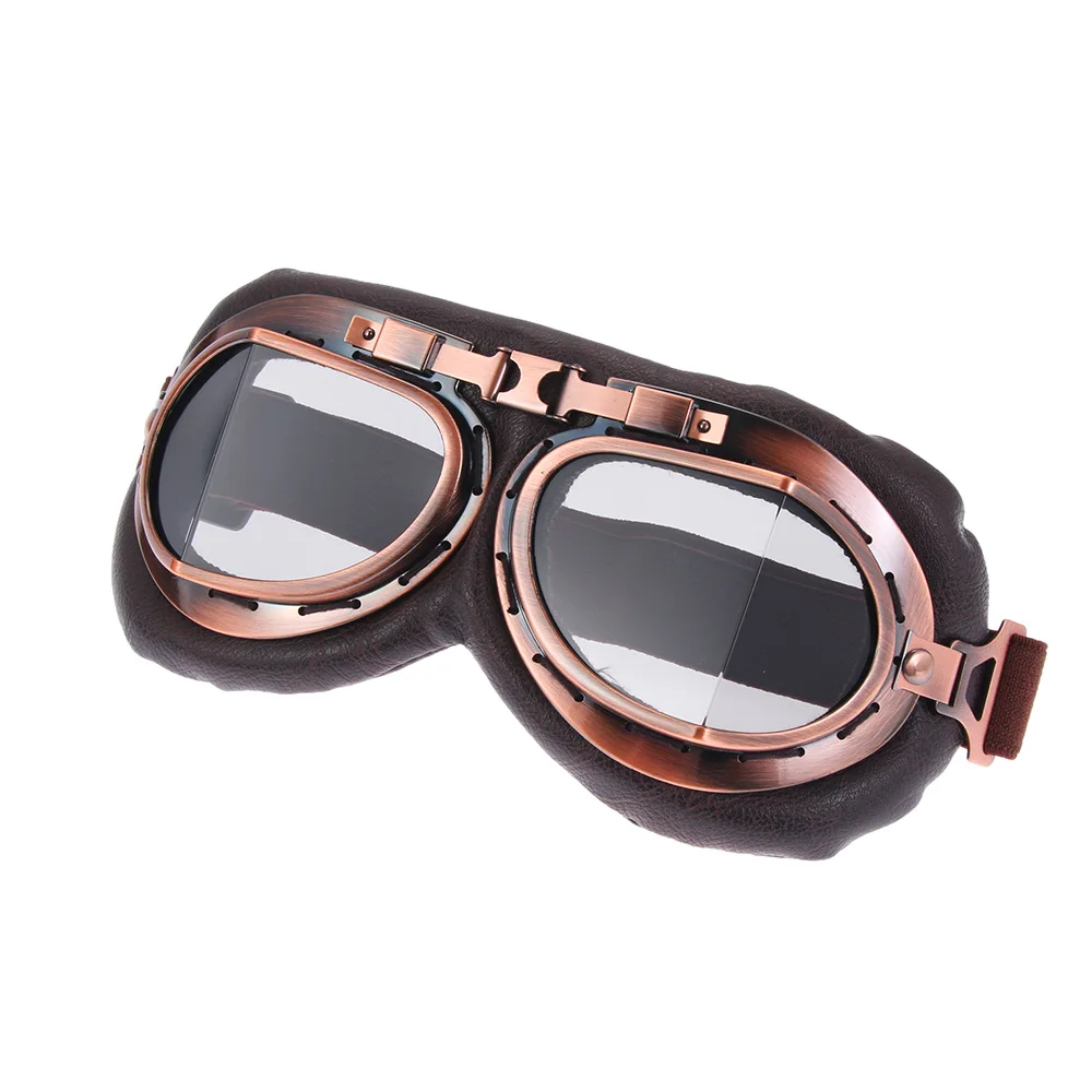 Vintage Motorbike Classic Goggles Motorcycle Goggles Glasses Vintage Protection Eyewear UV Protection Windproof Glasses
Vintage Motorbike Classic Goggles Motorcycle Goggles Glasses Vintage Protection Eyewear UV Protection Windproof Glasses
