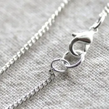 Free shipping!!!! 100 pcs/lot Silver plated 2mm Curb Chain Blank Necklace Chain with lobster clasp 32"L
Free shipping!!!! 100 pcs/lot Silver plated 2mm Curb Chain Blank Necklace Chain with lobster clasp 32"L