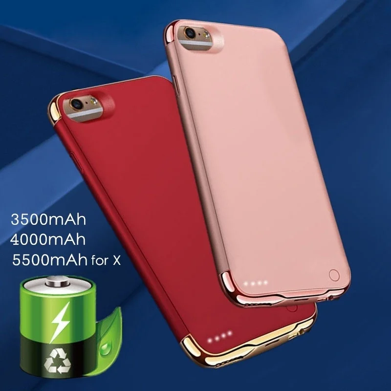 XIN-Mum Fashion Battery Clip External Back Battery Backup Power Bank Charger Case Cover for iPhone X XR XS MAX 8 Plus 7 Plus 6S
XIN-Mum Fashion Battery Clip External Back Battery Backup Power Bank Charger Case Cover for iPhone X XR XS MAX 8 Plus 7 Plus 6S