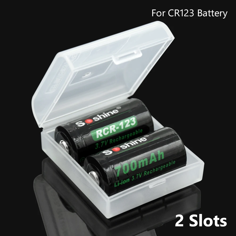 Battery Case Plastic boxes CR123 Battery Box For 2Pcs CR123 Battery Case Holder Box Storage Color Optional wholesale
Battery Case Plastic boxes CR123 Battery Box For 2Pcs CR123 Battery Case Holder Box Storage Color Optional wholesale