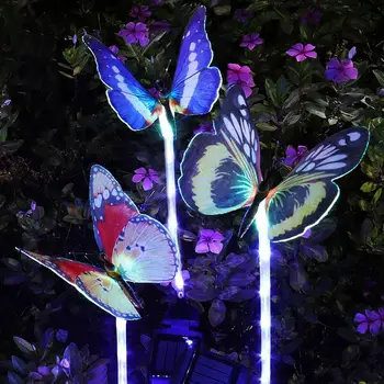 LumiParty 3PCS/Set Solar-Powered Colorful Gradient Changing LED Optical Butterfly Light Night Lawn Pin Lamp Garden Decoration
LumiParty 3PCS/Set Solar-Powered Colorful Gradient Changing LED Optical Butterfly Light Night Lawn Pin Lamp Garden Decoration