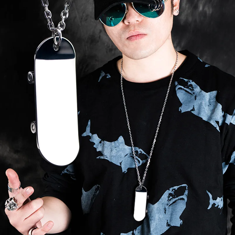 Fingers skateboard pendant Men's fingertip play stainless steel necklaces jewelry hippop street culture mygrillz
Fingers skateboard pendant Men's fingertip play stainless steel necklaces jewelry hippop street culture mygrillz