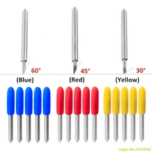New High quality 5Pcs 30 45 60 Degree Blades Cutting Plotter Fr Roland Vinyl Cutter Blade New