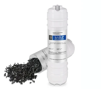 Quick Connector UDF Filter/Activated Carbon cartridage/Chemical remover replacement/Carbon filter candle for water machines
Quick Connector UDF Filter/Activated Carbon cartridage/Chemical remover replacement/Carbon filter candle for water machines
