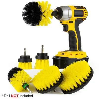 3pcs Power Scrubber Brush Set Drill Scrubber Brush for Bathroom Cleaning Cordless Drill Attachment Kit Power Scrubber Brush
3pcs Power Scrubber Brush Set Drill Scrubber Brush for Bathroom Cleaning Cordless Drill Attachment Kit Power Scrubber Brush