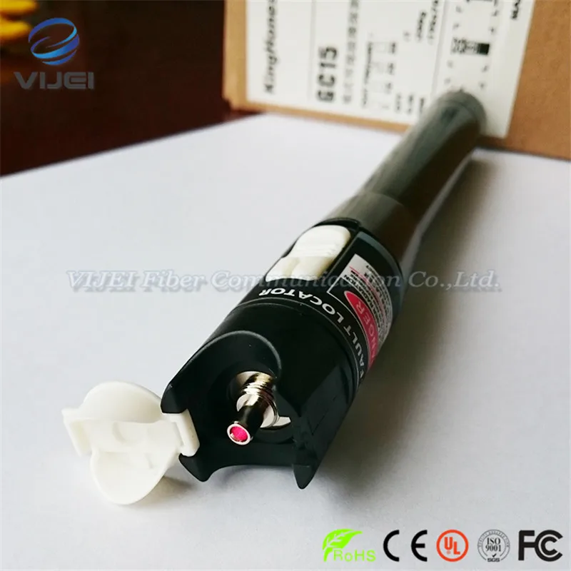 VFL 20km Fiber optic visual fault detector pen out pw : >20mW Visual Fault Locator
VFL 20km Fiber optic visual fault detector pen out pw : >20mW Visual Fault Locator