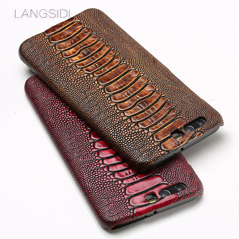 wangcangli brand phone case ostrich foot grain half-wrapped phone case For Huawei Honor 9 phone case handmade custom processing
wangcangli brand phone case ostrich foot grain half-wrapped phone case For Huawei Honor 9 phone case handmade custom processing