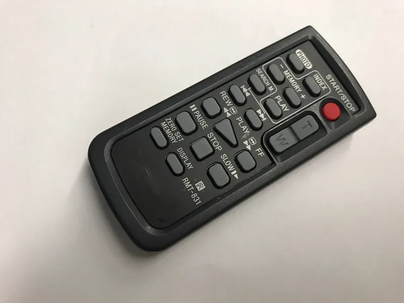 New RMT-831 Remote Control for Sony DCR Series and Other Camcorders Handycams DCR-HC1000 DCR-HC40
New RMT-831 Remote Control for Sony DCR Series and Other Camcorders Handycams DCR-HC1000 DCR-HC40
