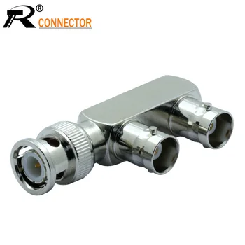 F Type BNC MALE TO DOUBLE BNC FEMALE converter connector splitter CCTV accessories 10pcs/lot
F Type BNC MALE TO DOUBLE BNC FEMALE converter connector splitter CCTV accessories 10pcs/lot