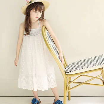Lace Harness Girls Dress 2020 Summer Children's Clothing Princess Elastic Wrapped Chest White Evening Dress
Lace Harness Girls Dress 2020 Summer Children's Clothing Princess Elastic Wrapped Chest White Evening Dress