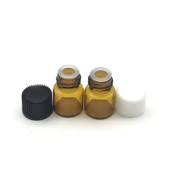 10pcs 1ml Small Amber Essential oil Glass Bottle With No Hole Screw Cap Mini Empty Wishing Vials
10pcs 1ml Small Amber Essential oil Glass Bottle With No Hole Screw Cap Mini Empty Wishing Vials