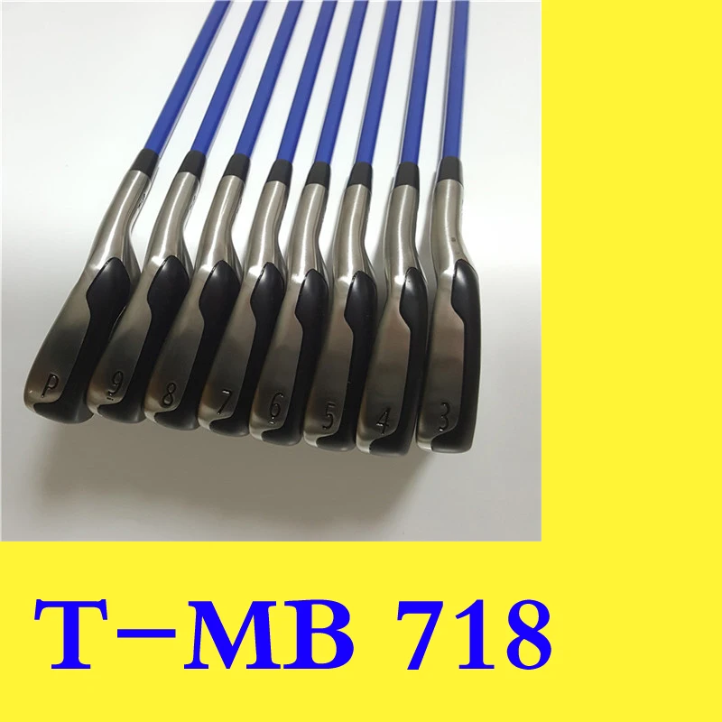 

TMB 718 Forged Golf Iron Set TMB718 Golf Clubs Irons Black Steel Graphite shaft Driver Fairway woods Hybrid Wedge T-MB Putter