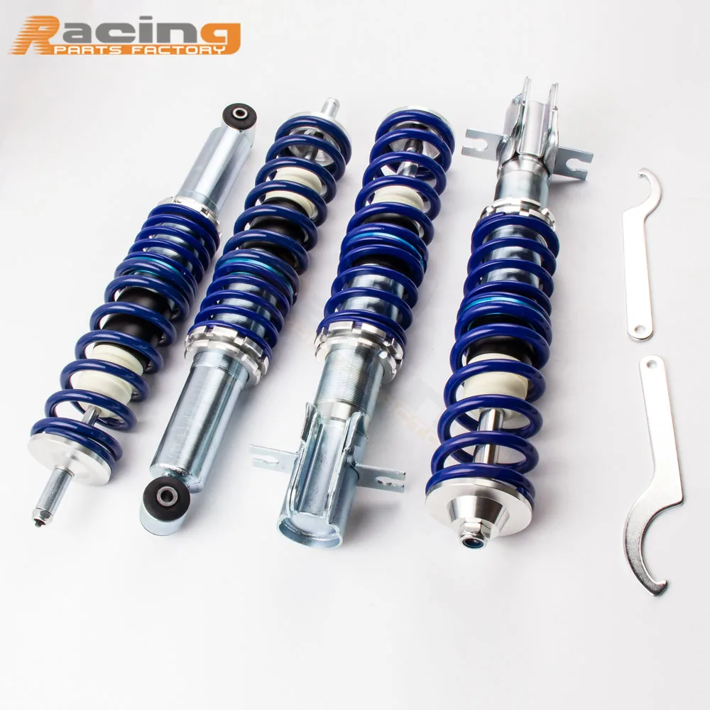 Street Racing Coilover Suspension Lowering kit For VW Scirocco MK2 (models 1982-1989) Shock Absorbers Struts blue
Street Racing Coilover Suspension Lowering kit For VW Scirocco MK2 (models 1982-1989) Shock Absorbers Struts blue