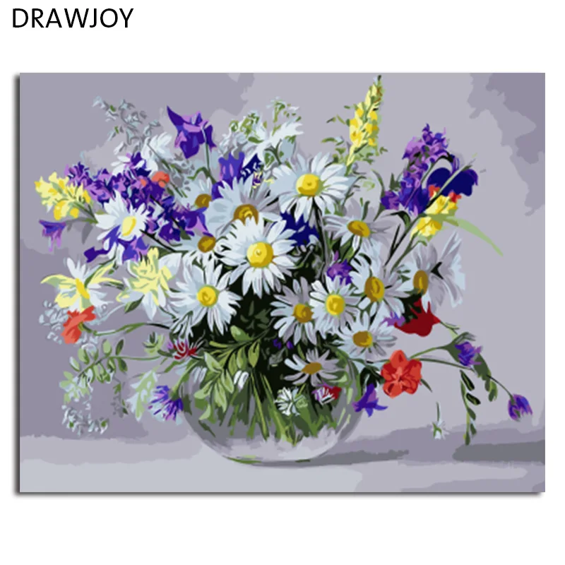 DRAWJOY Flower Framed Picture DIY Painting By Numbers Painting & Calligraphy Home Decoration For Living Room Wall Art
DRAWJOY Flower Framed Picture DIY Painting By Numbers Painting & Calligraphy Home Decoration For Living Room Wall Art