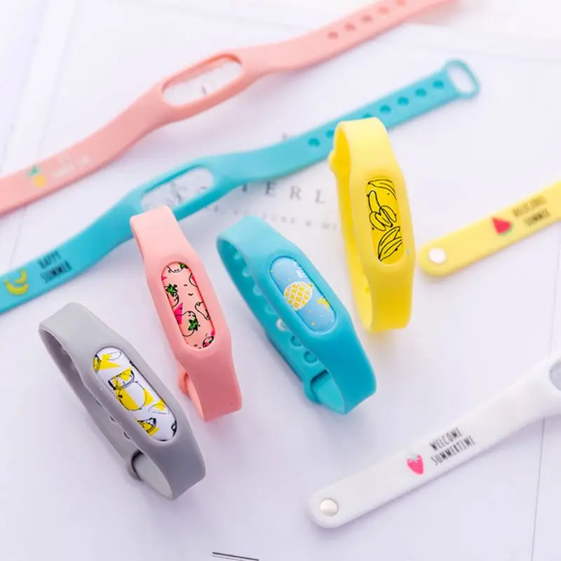 Mosquito Pest Repellent Essence Oil Cartoon Watch Wristband Bracelets Outdoor Indoor Kid Use Adjustable Silicone Hand Band
Mosquito Pest Repellent Essence Oil Cartoon Watch Wristband Bracelets Outdoor Indoor Kid Use Adjustable Silicone Hand Band