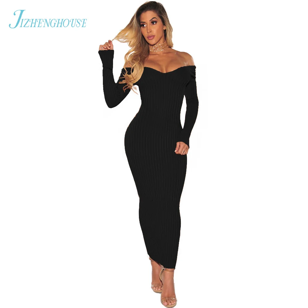 JIZHENGHOUSE Women Sexy Casual Dress Fashion Winter Party Knit Dress Slim Long Stretch Workwear Plus Size Pencil Dresses Vestido
JIZHENGHOUSE Women Sexy Casual Dress Fashion Winter Party Knit Dress Slim Long Stretch Workwear Plus Size Pencil Dresses Vestido