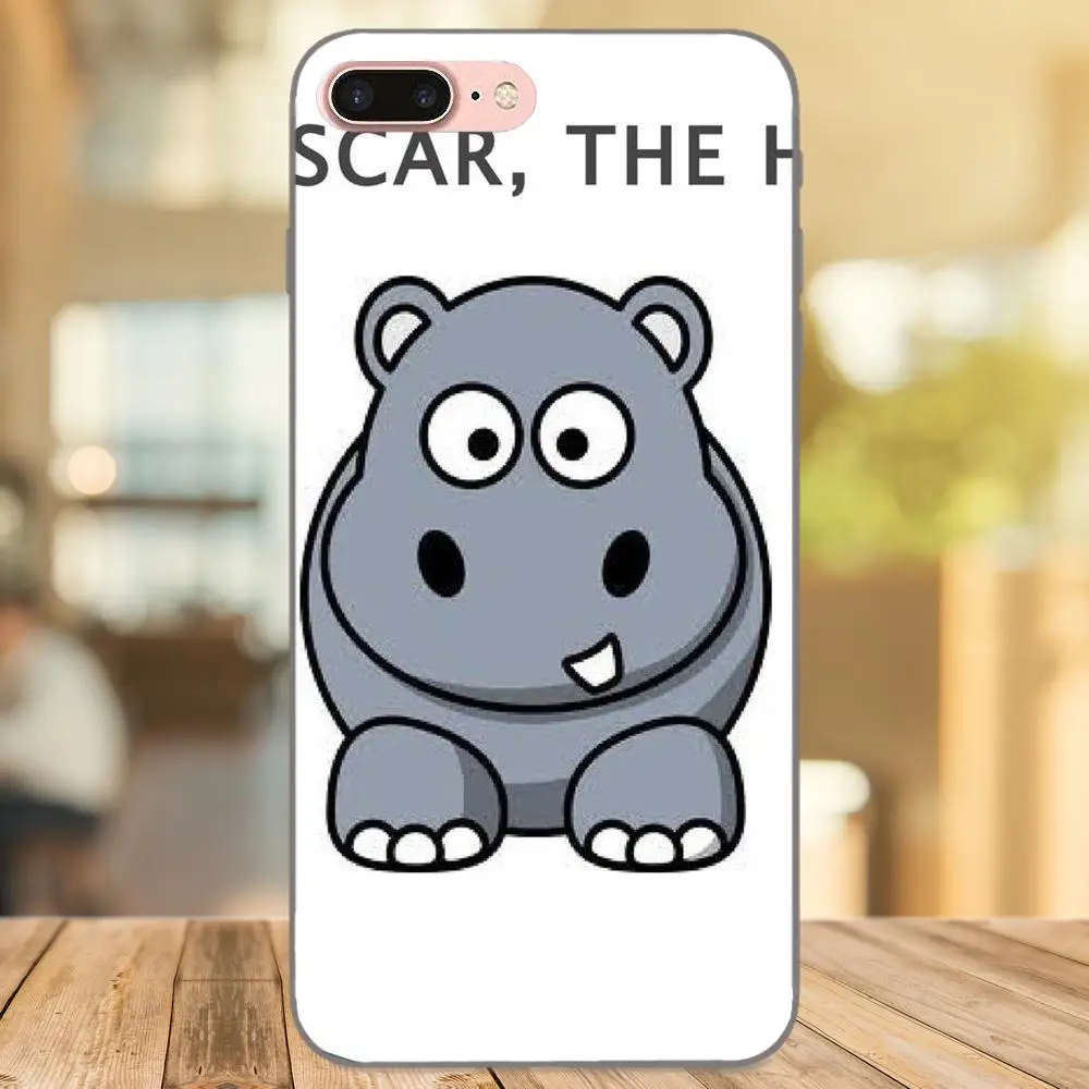 Милый мультяшный Бегемот с животными для Huawei Honor 5A 6A 6C 7A 7C 7X 8A 8C 8X 9 10 P8 P9 P10 P20 P30 Mini Lite