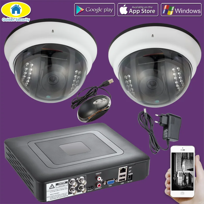 Golden Security 2000TVL 4CH CCTV 1080N DVR Camera System,Surveillance Security Waterproof 720P AHD Camera,Night Vision
Golden Security 2000TVL 4CH CCTV 1080N DVR Camera System,Surveillance Security Waterproof 720P AHD Camera,Night Vision