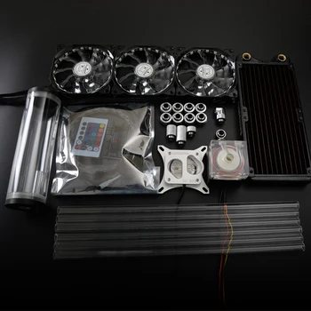 Syscooling colorful control system water cooling kit hard tube kit for computer CPU with 21 light fan
Syscooling colorful control system water cooling kit hard tube kit for computer CPU with 21 light fan